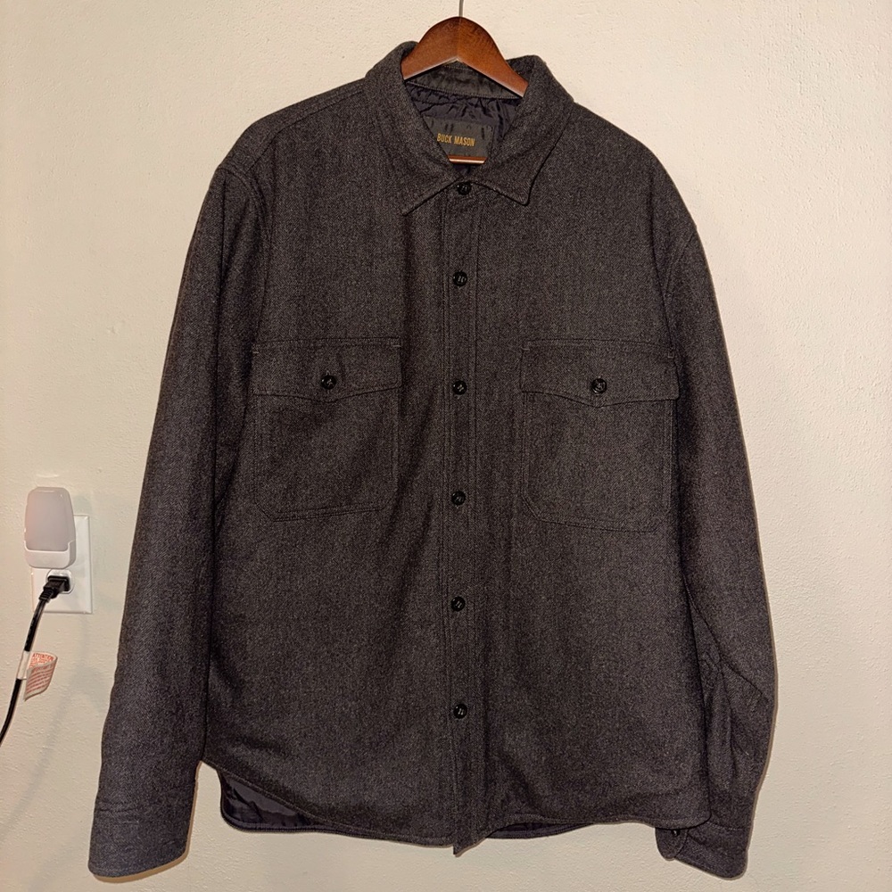 Buck Mason Wool CPO Jacket XL